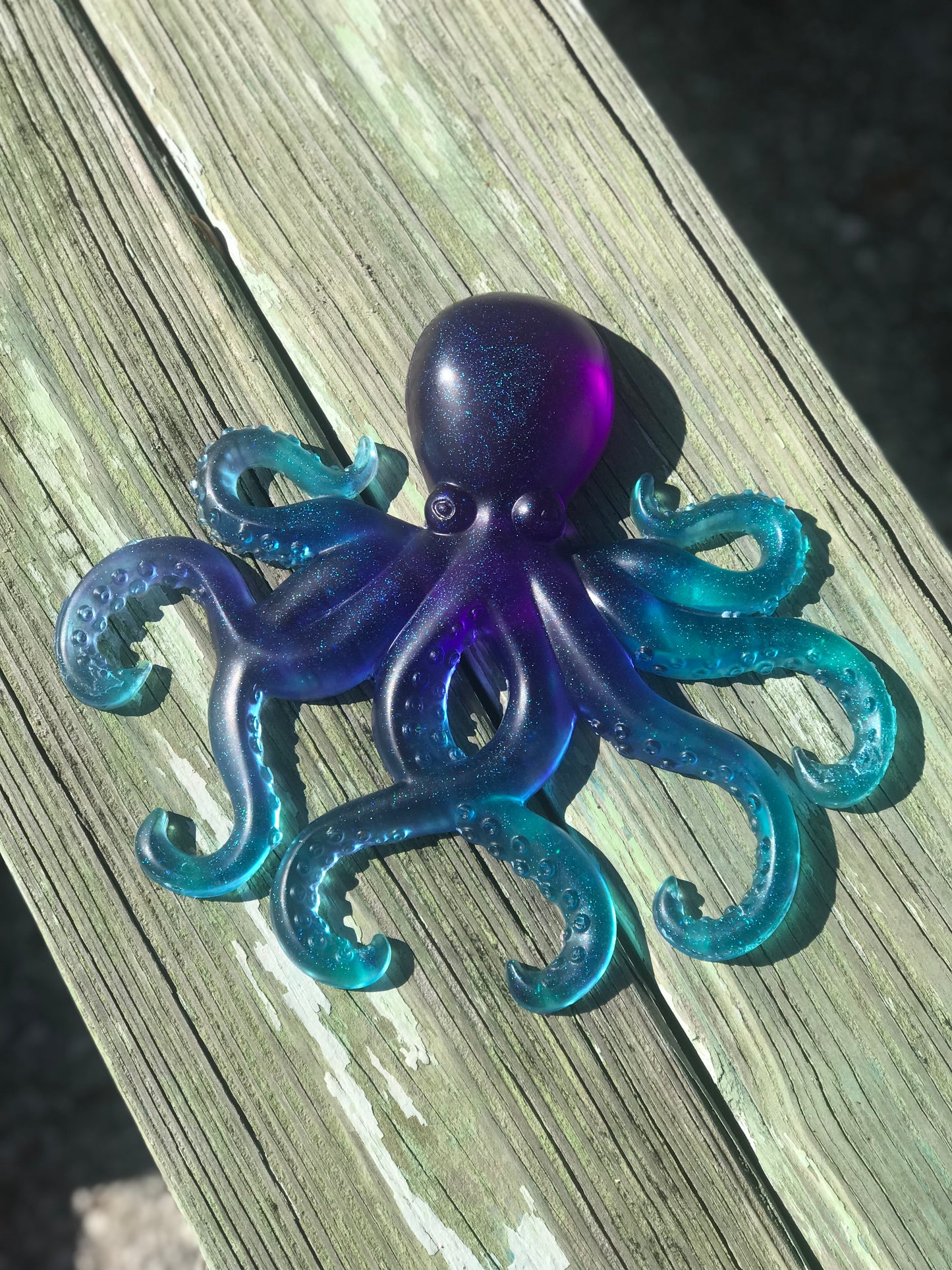 Ocean Crush Resin Octopus