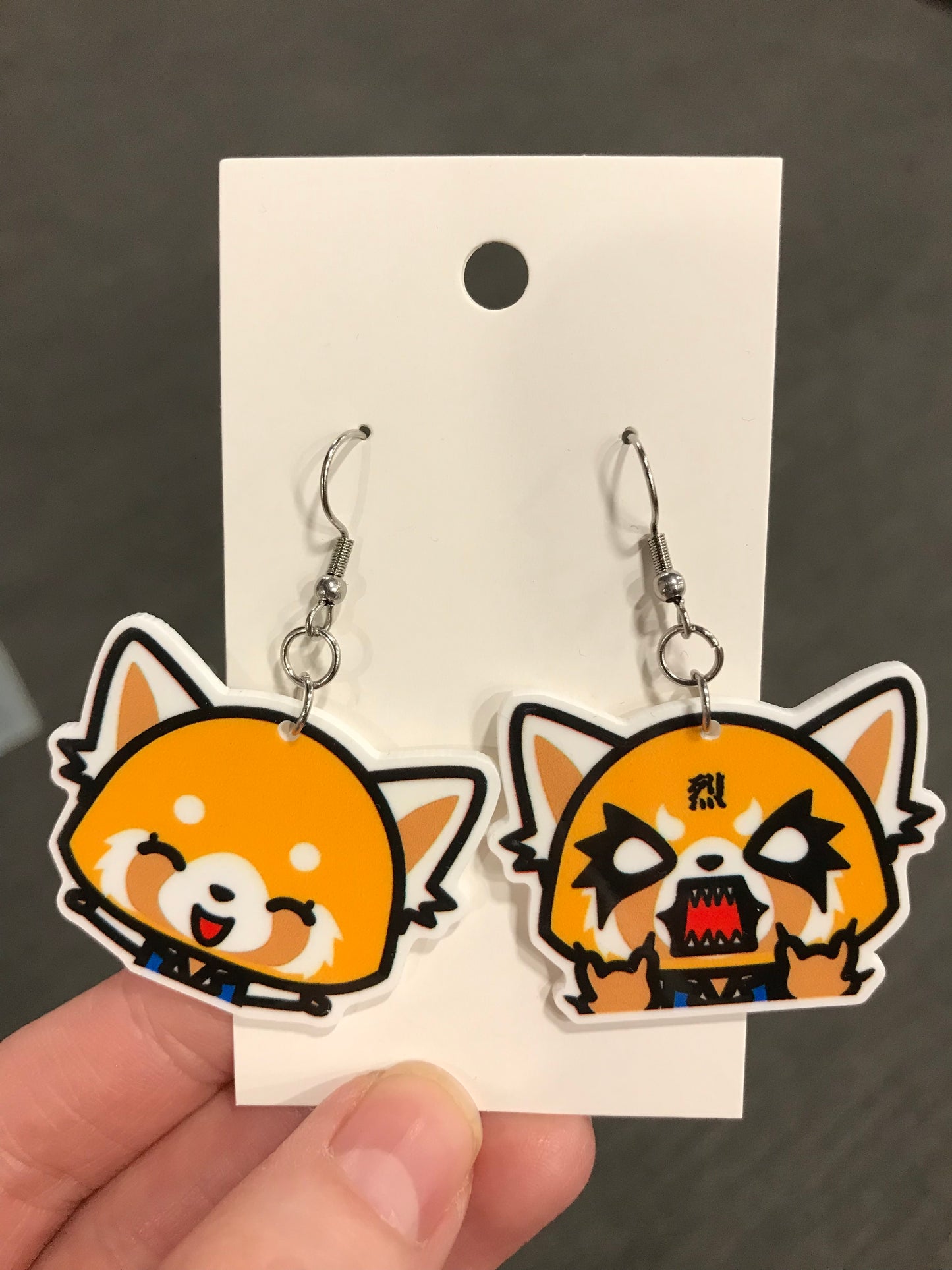 Aggretsuko Earrings