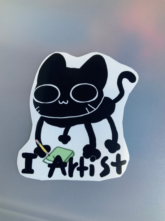 I Artist Sticker